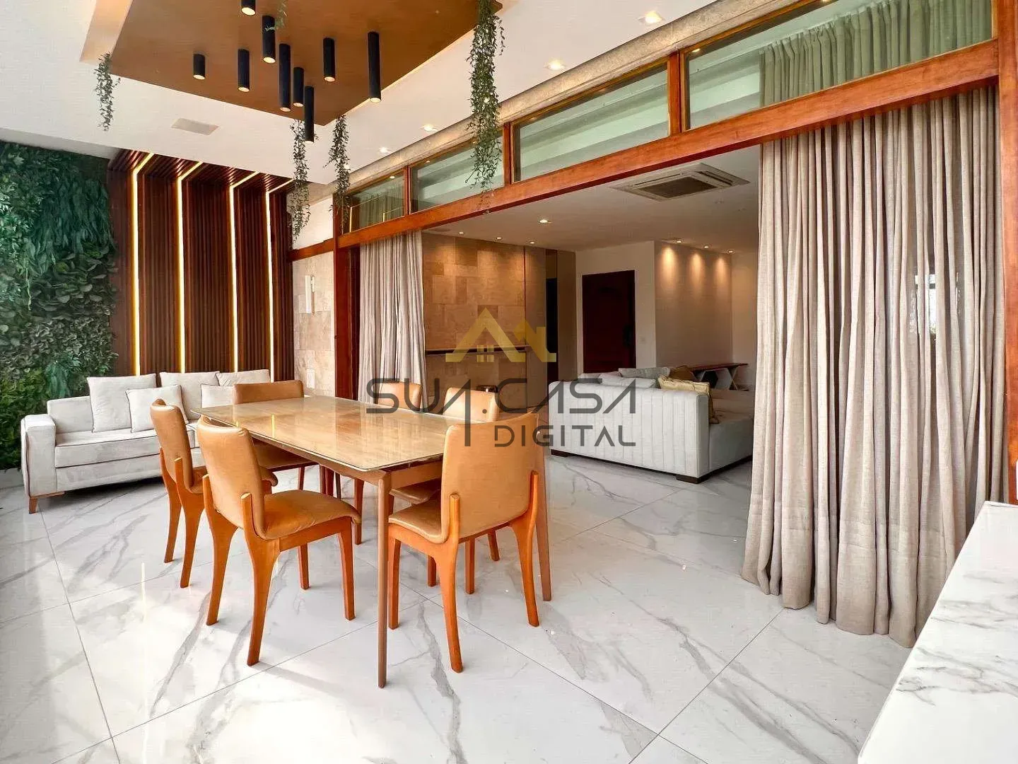 Apartamento mobiliado, 208 m², com janelas do piso ao teto — photo 19