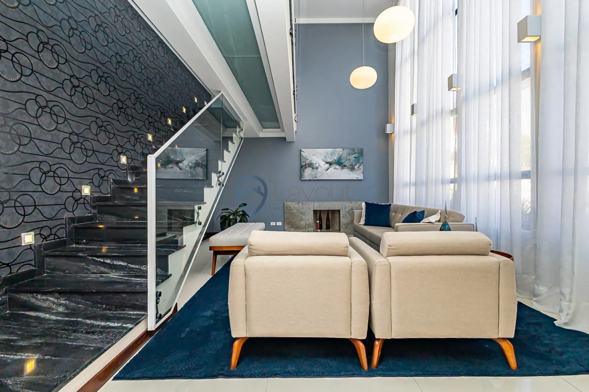 Рабочее место и 4 спальни: дом 381 м² — photo 5