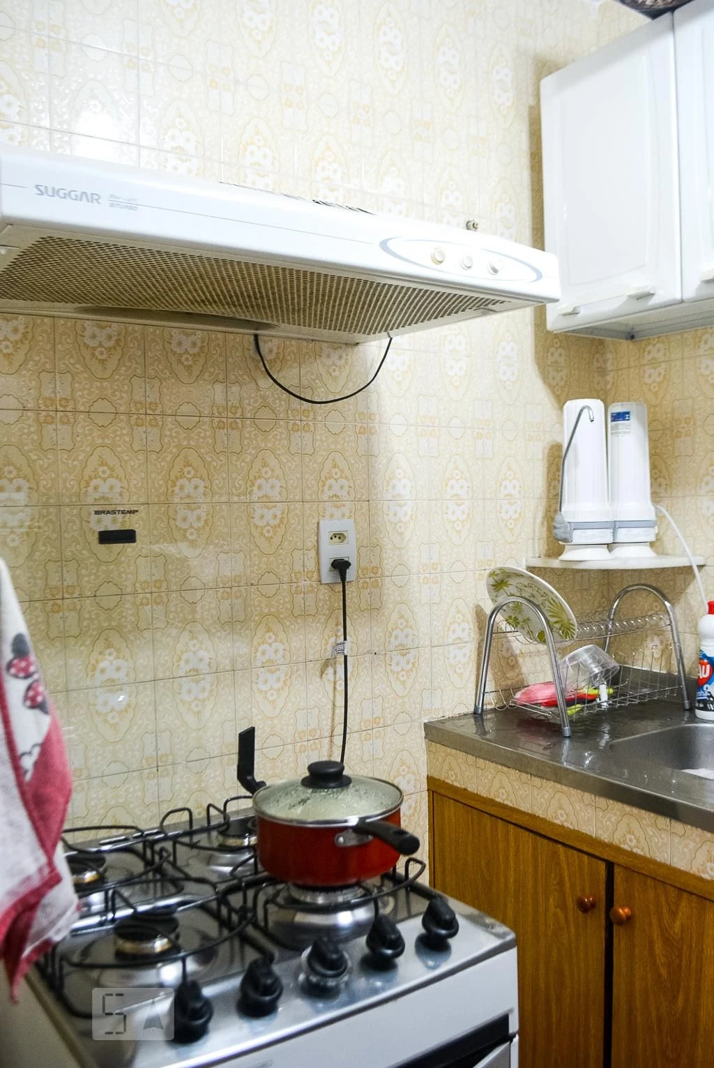 Furnished apartment, 43 m², with a washing machine — photo 22