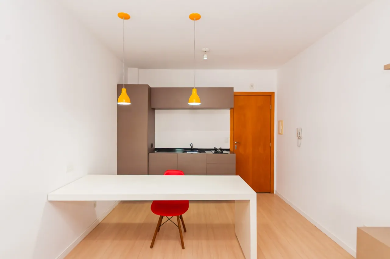 Furnished apartment with an open-plan kitchen and 1 parking spot — photo 15