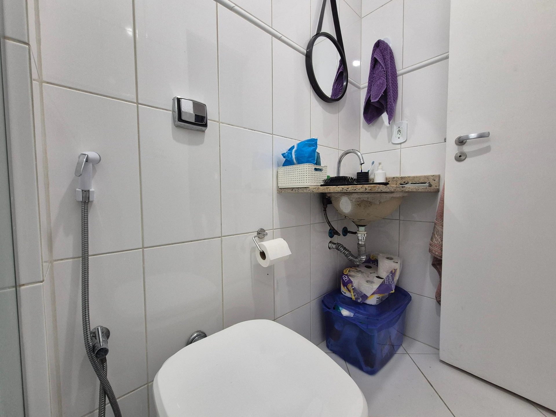 Furnished apartment, 78 m², with a washing machine — photo 22