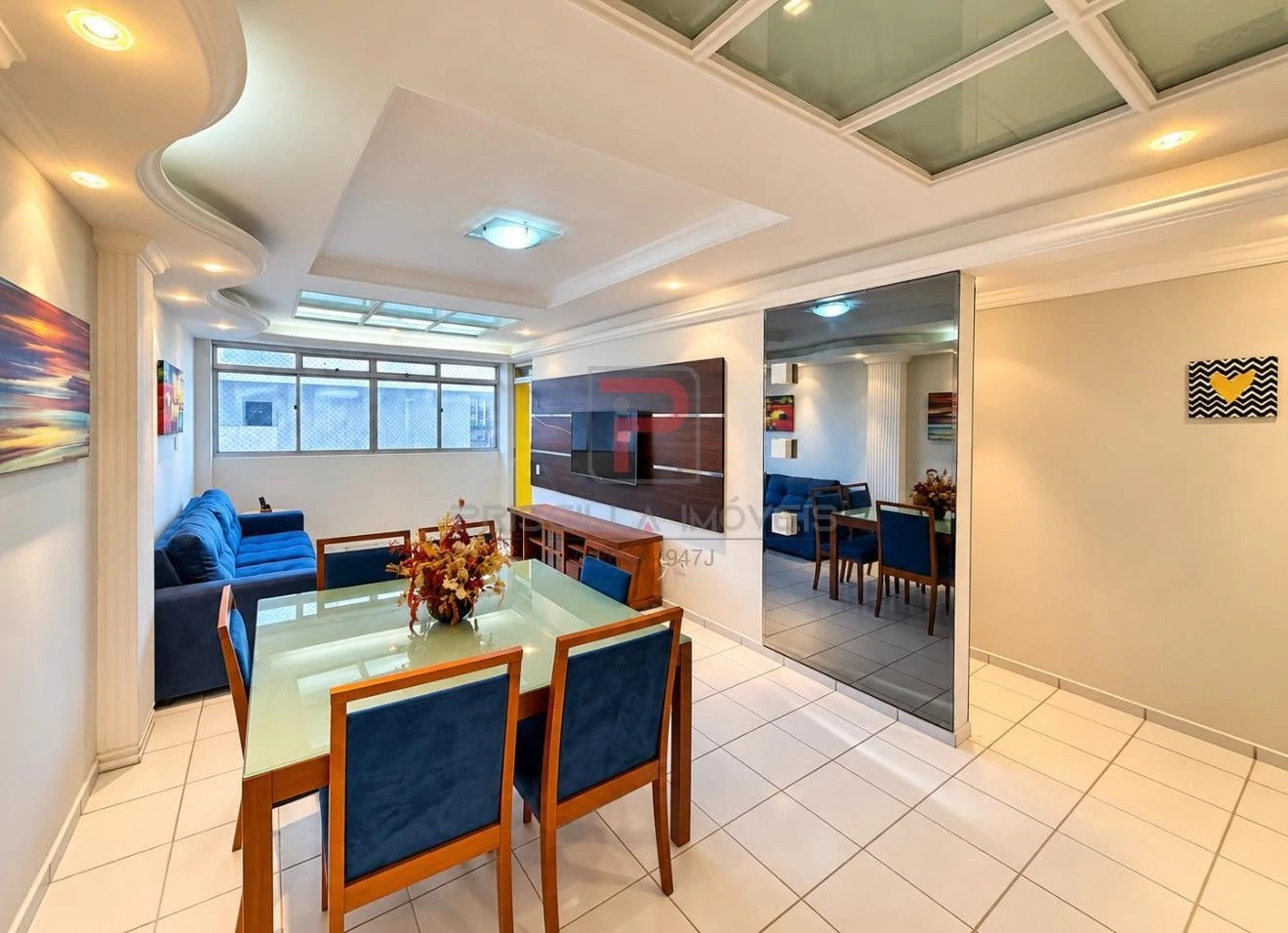 Furnished apartment, 115 m², with a washing machine — photo 28