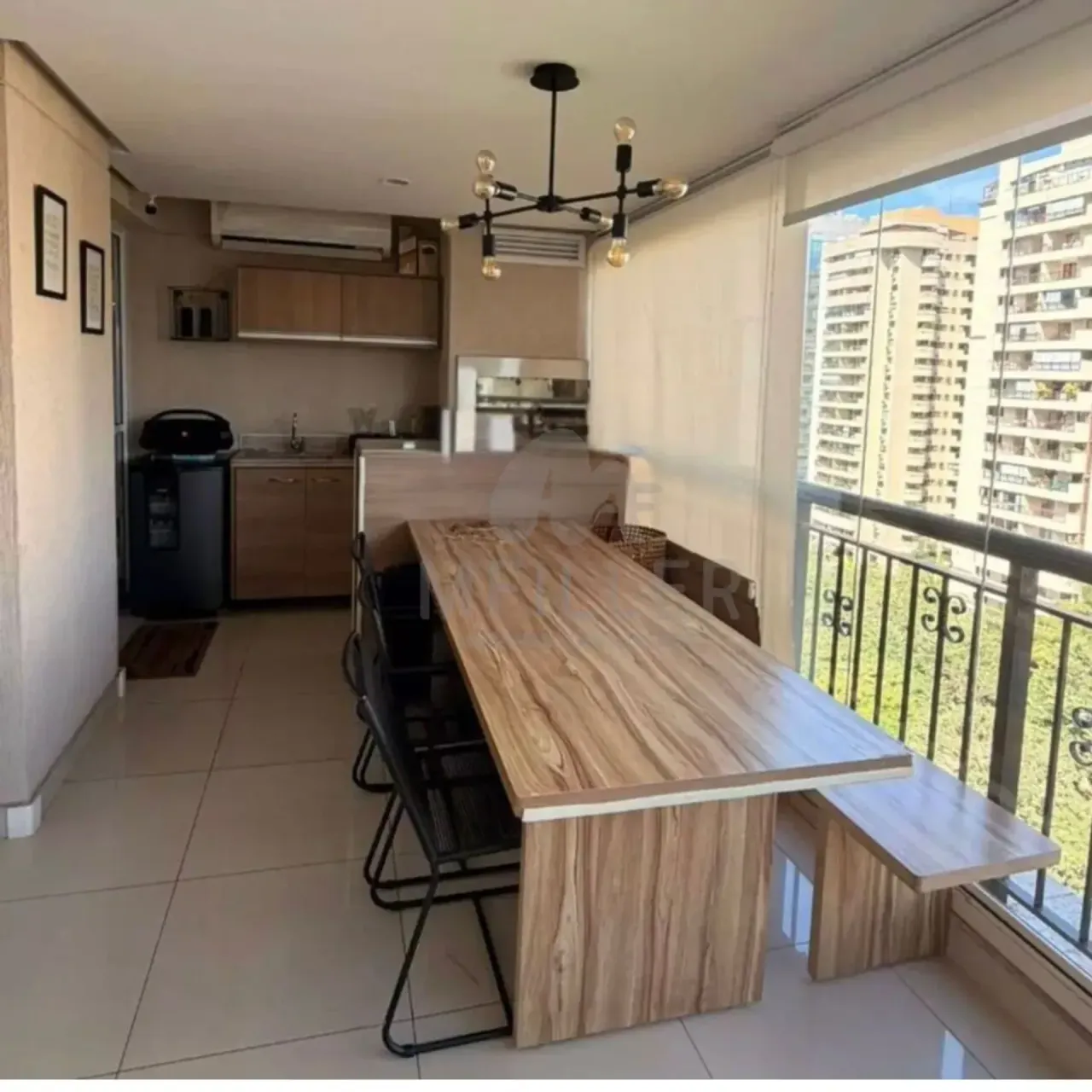 Apartamento mobiliado com 3 quartos e cozinha integrada — photo 5