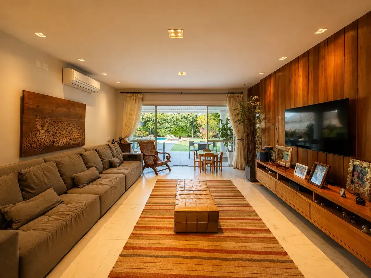 Furnished house with 5 bedrooms and open-plan kitchen — photo 14