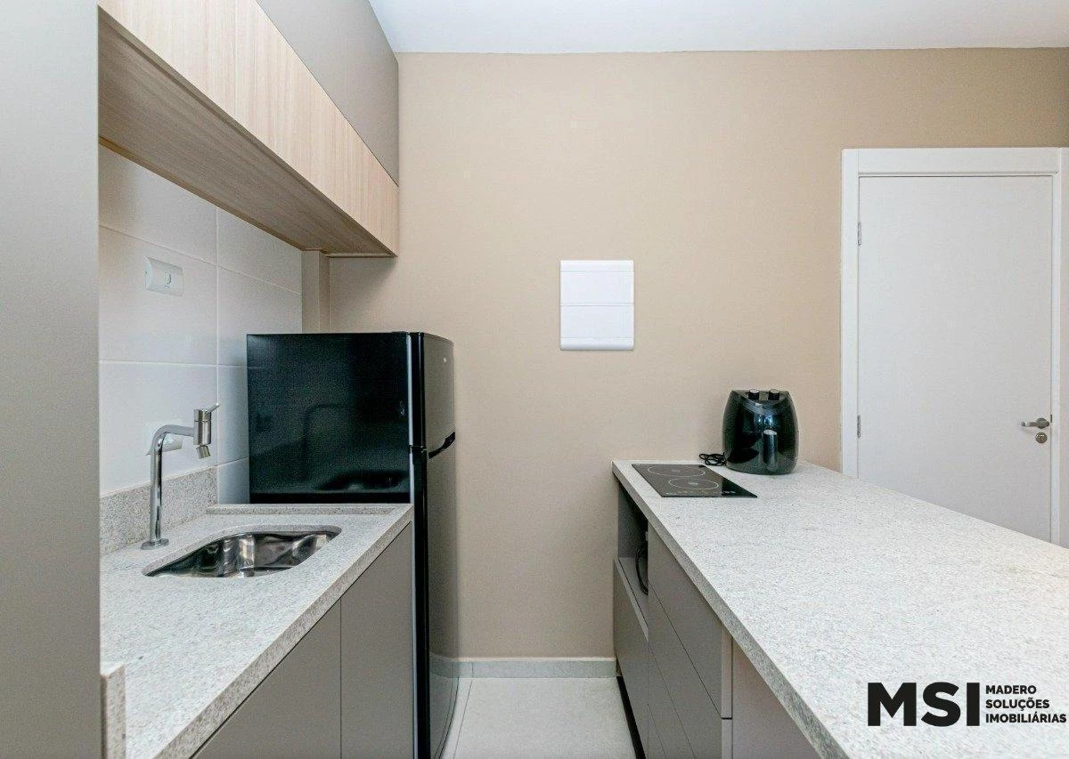 Балкон с грилем и 1 спальня: квартира 21 м² — photo 7