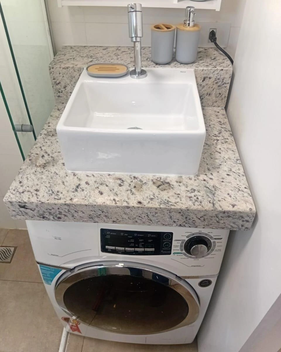Furnished apartment, 26 m², with a washing machine — photo 12