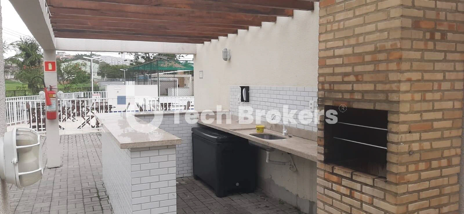 Apartment, 42 m², with a grill on the balcony — photo 12