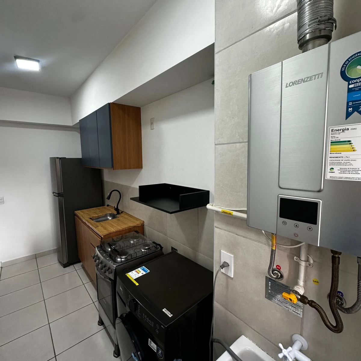 Washing machine in a 2-bedroom apartment, 48 m² — photo 4