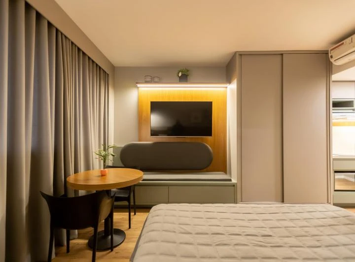 Apartamento de 27 m² com sauna no prédio — photo 7