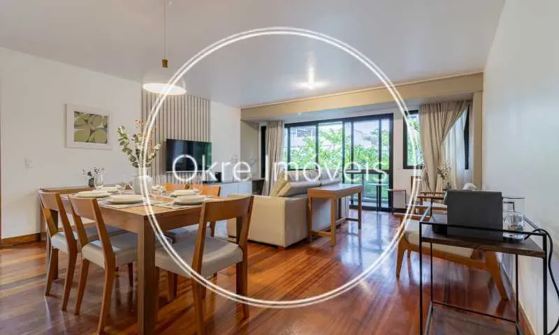 Furnished residential apartment with 4 bedrooms and gas stove
