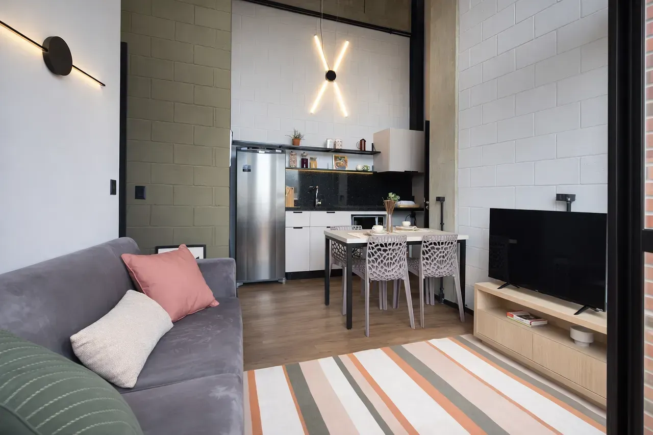 Furnished 2-bedroom apartment with integrated kitchen — photo 9