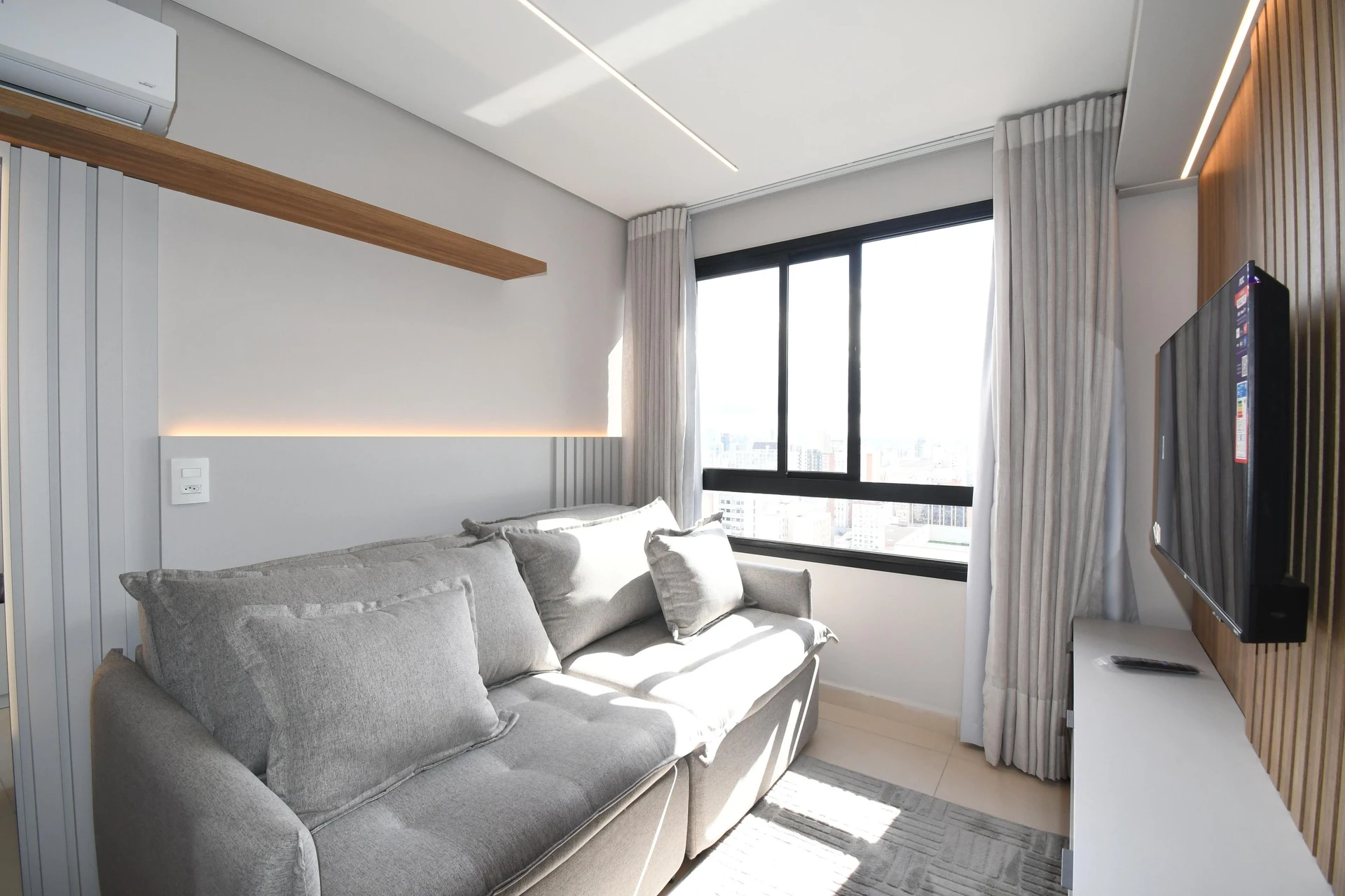 Furnished apartment, 47 m², with a washing machine — photo 16