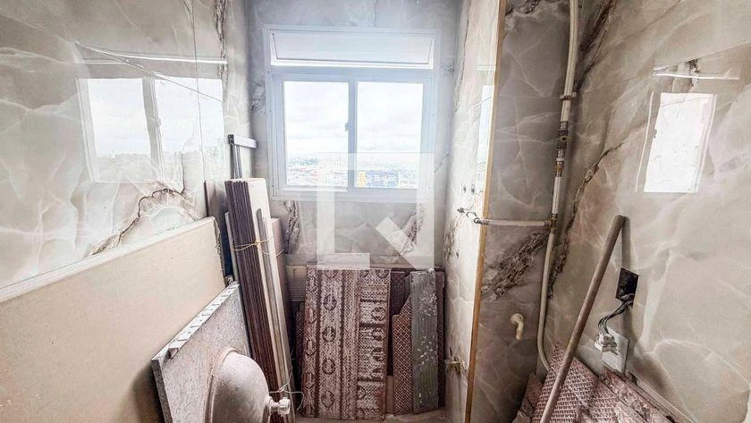 Washing machine in a one-bedroom apartment, 32 m² — photo 32