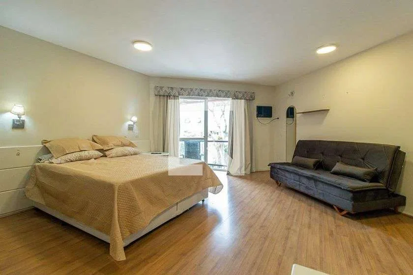 Furnished studio, 37 m², with a washing machine
