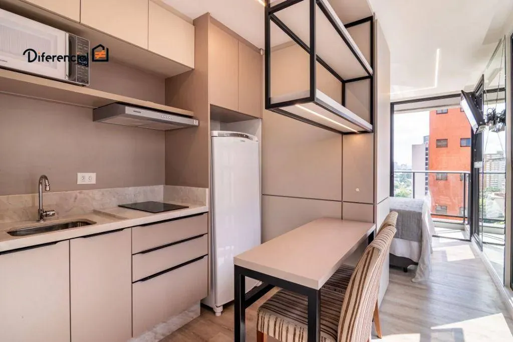 26 m² studio with 1 bedroom, balcony and parking — photo 8