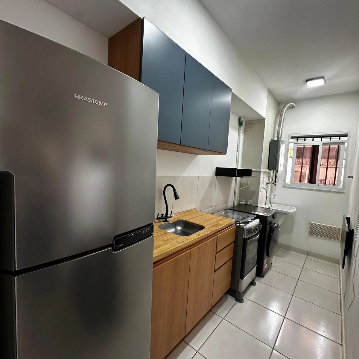 Washing machine in a 2-bedroom apartment, 48 m² — photo 2