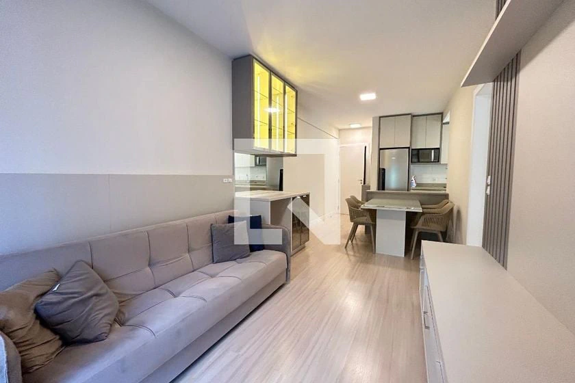 2-bedroom apartment in a building with a pool
