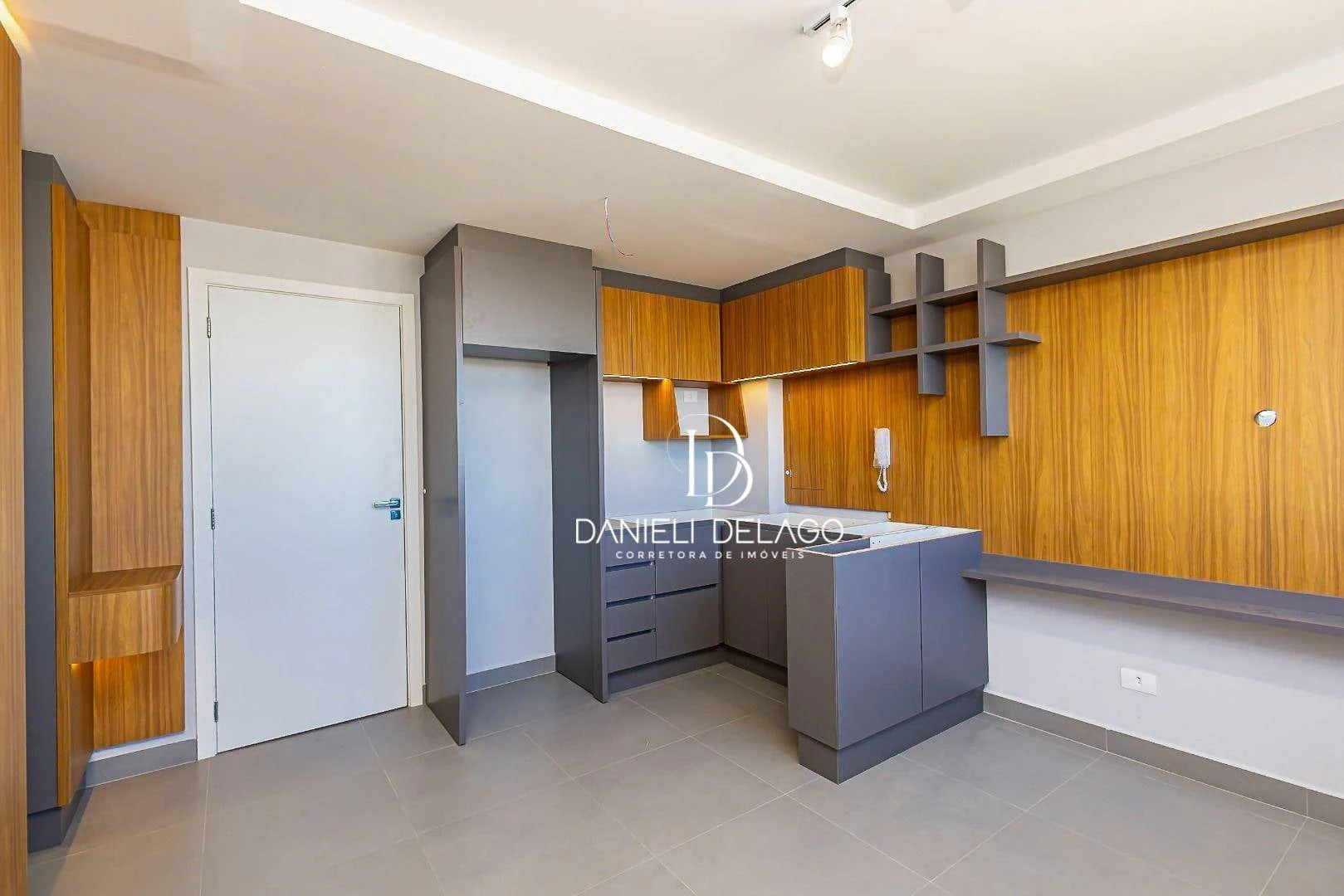 One-bedroom apartment with a washing machine in Curitiba — photo 25