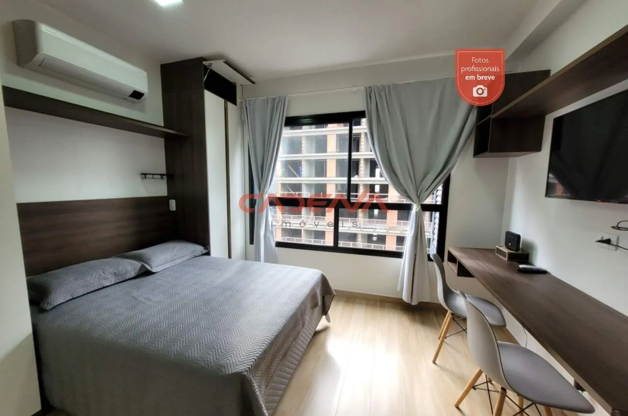 Меблированная студия 19 м² с готовым рабочим местом