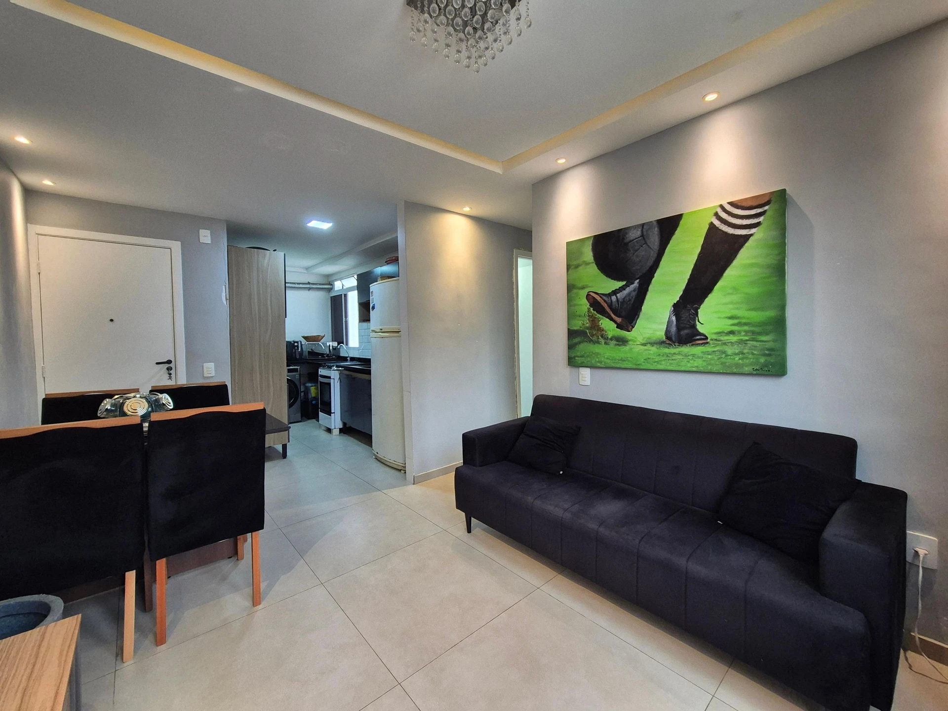 Apartamento mobiliado de 2 quartos com 1 banheiro — photo 13
