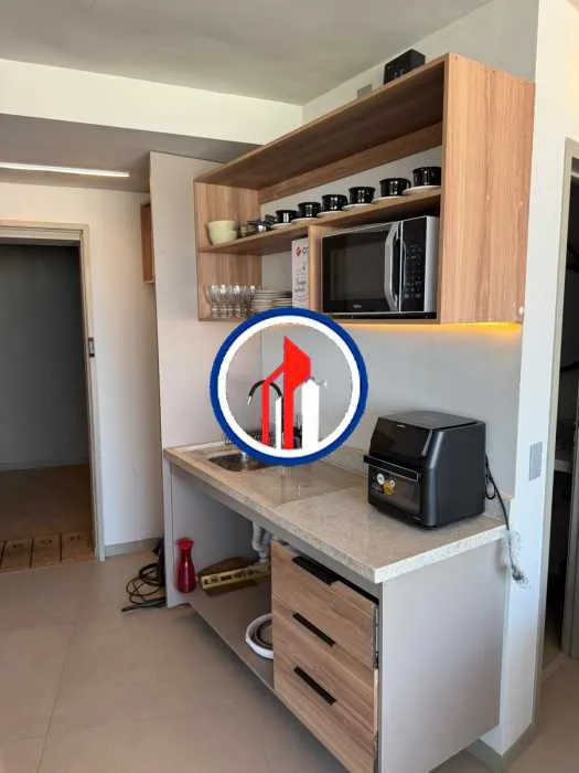 1-bedroom apartment with integrated kitchen and balcony — photo 2