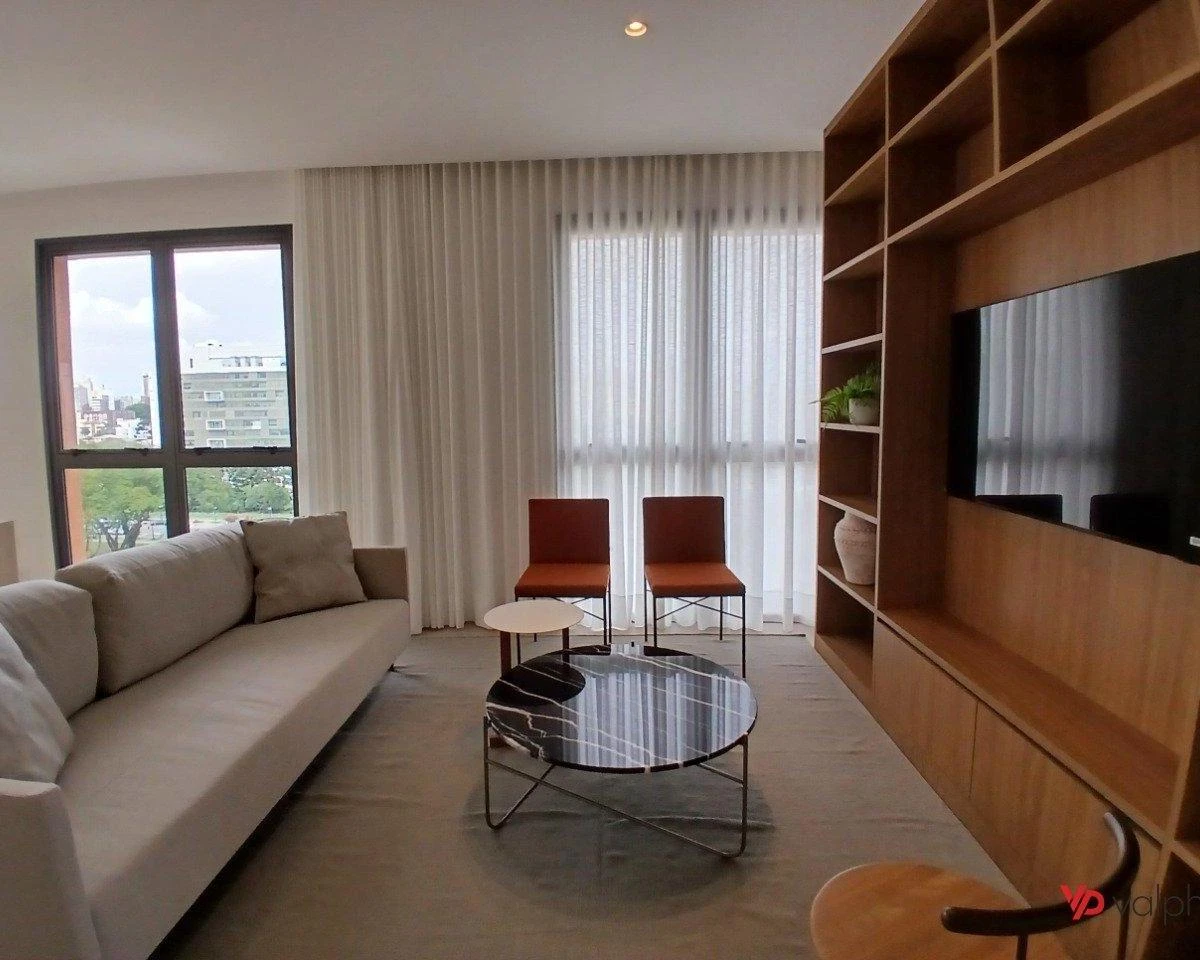 Home office in a one-bedroom apartment, 32 m² — photo 27