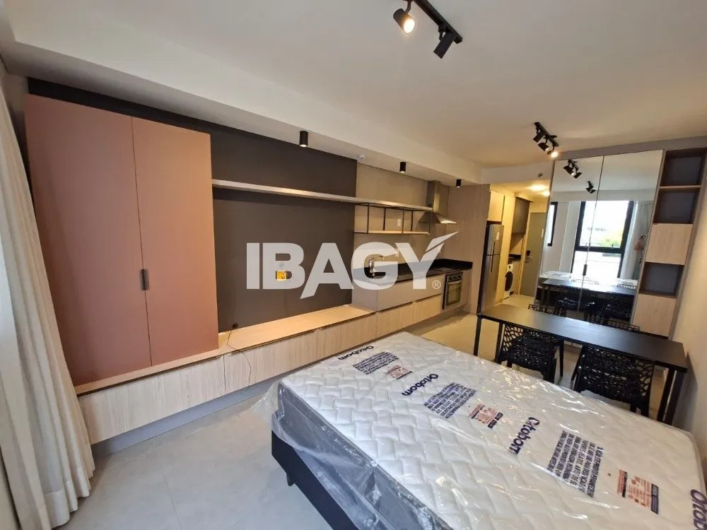 Furnished studio with a glass-enclosed balcony — photo 45