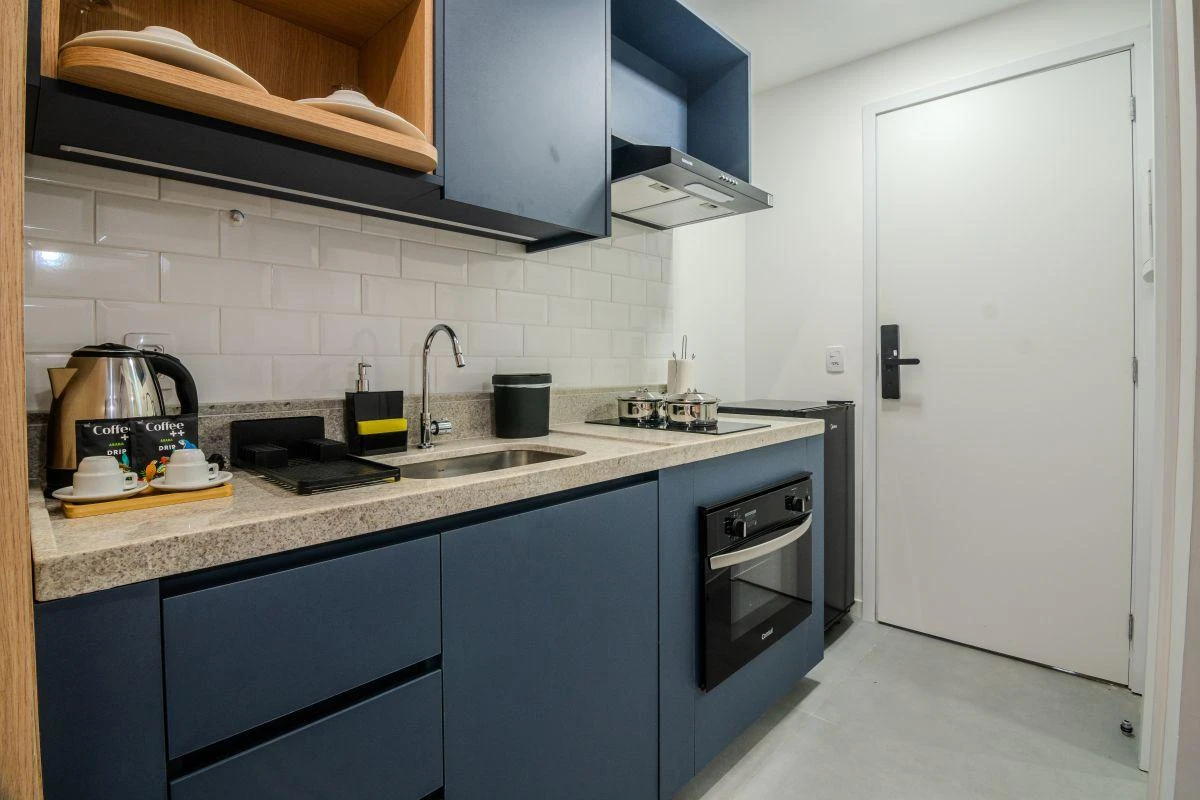 Furnished 1-bedroom apartment with 42 m²