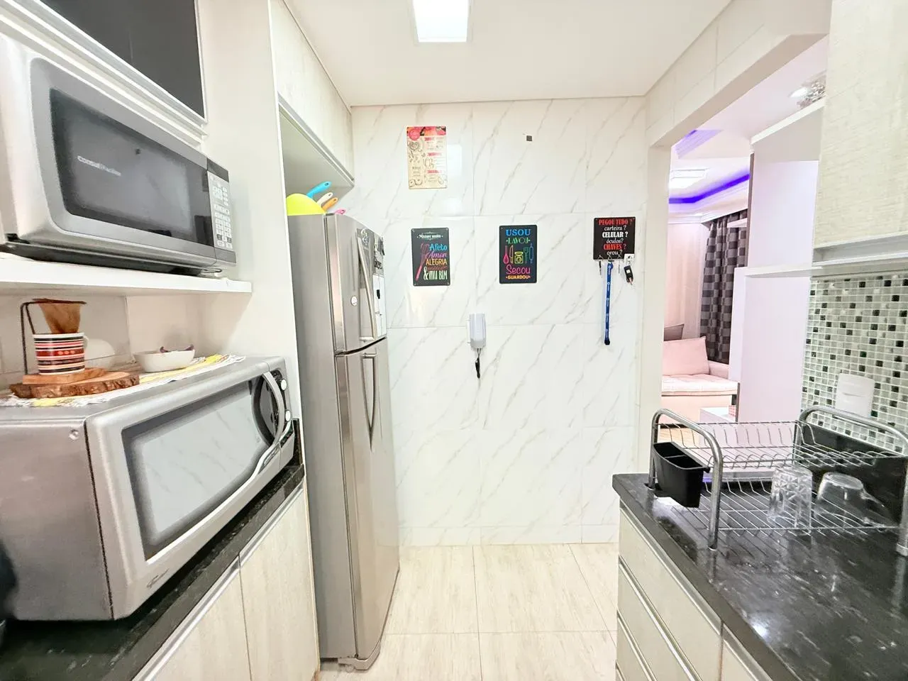 2-bedroom apartment with a washing machine in Curitiba — photo 26