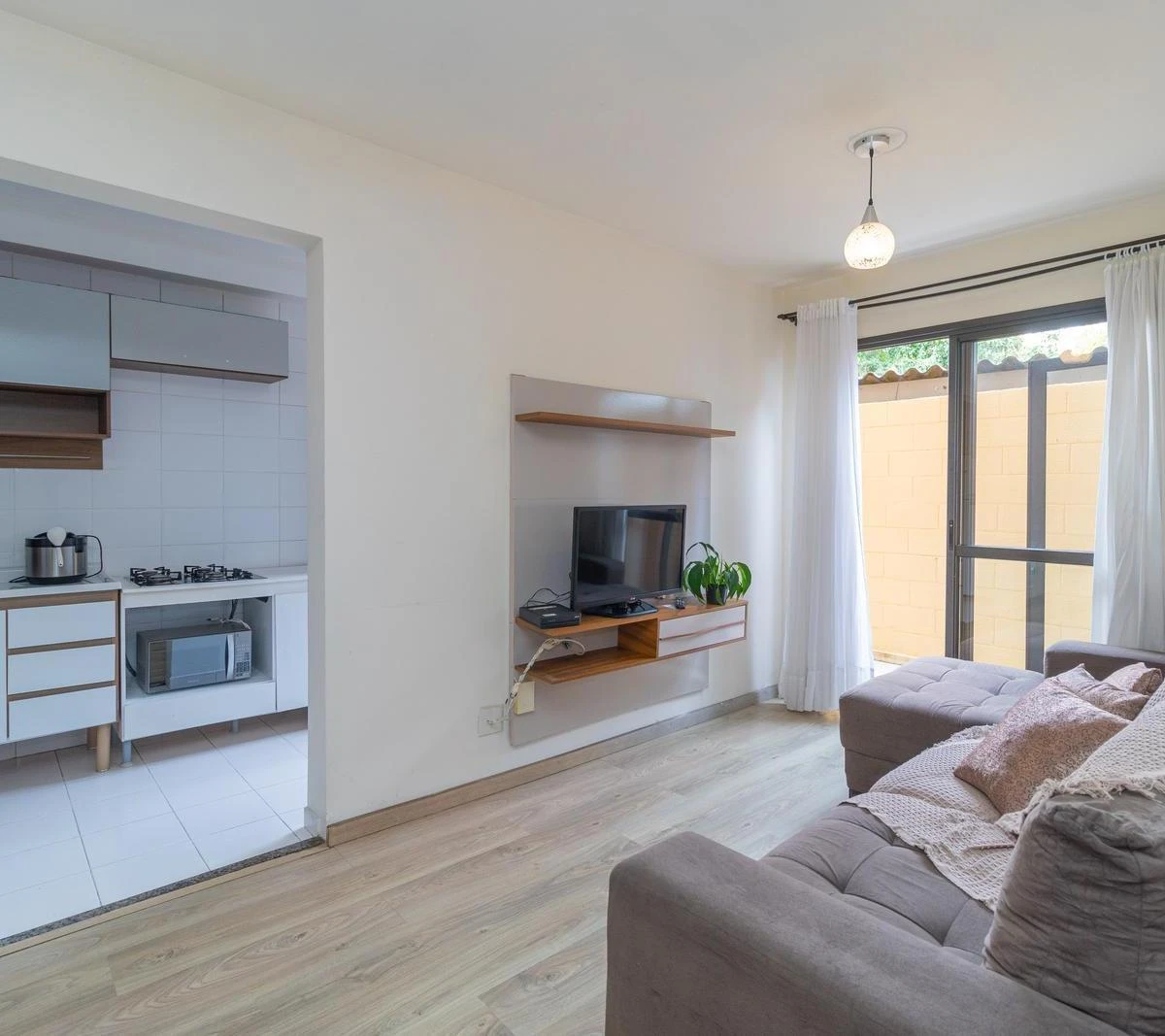 Furnished apartment, 48 m², with a washing machine — photo 6