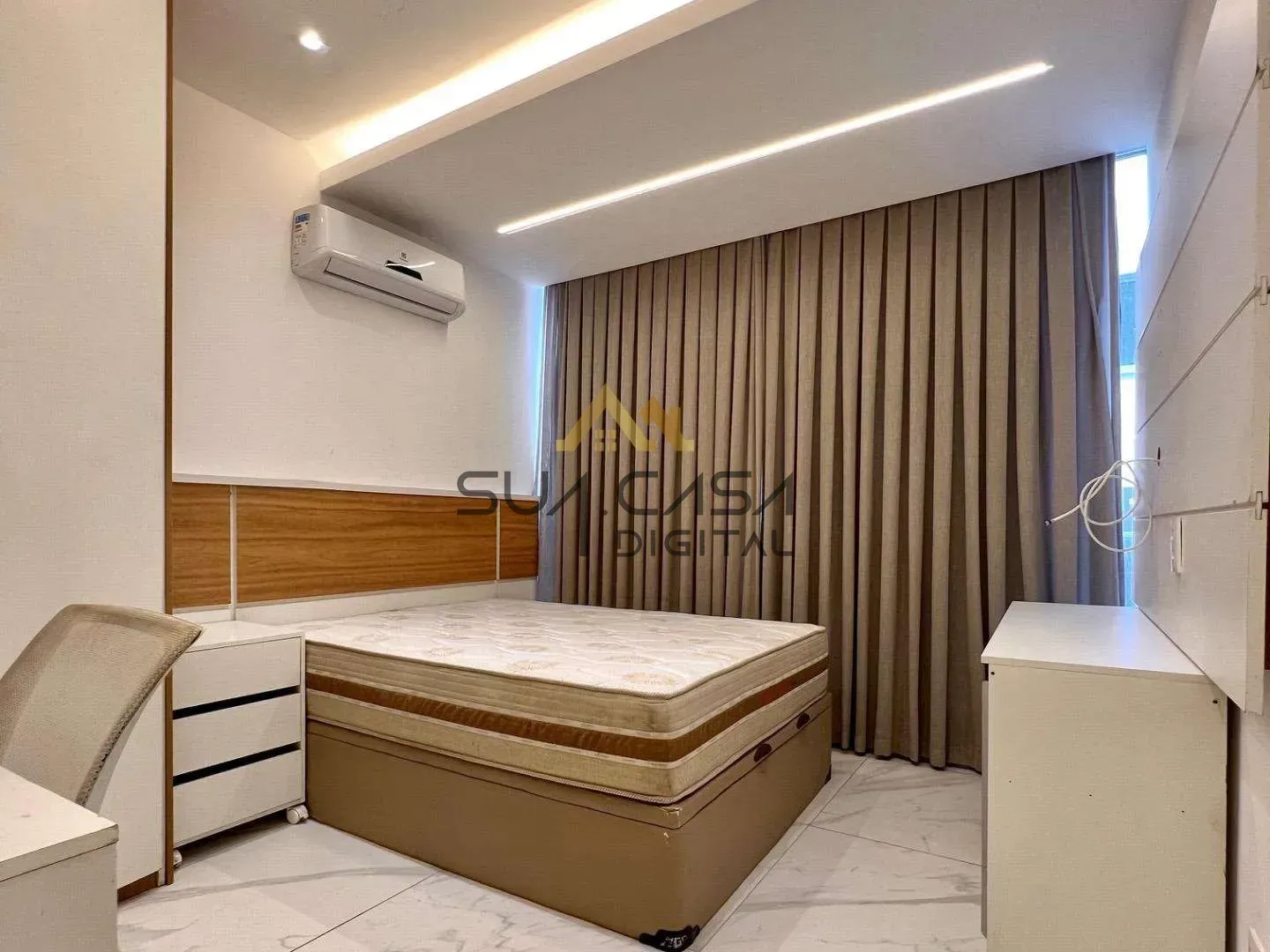 Apartamento mobiliado, 208 m², com janelas do piso ao teto — photo 10