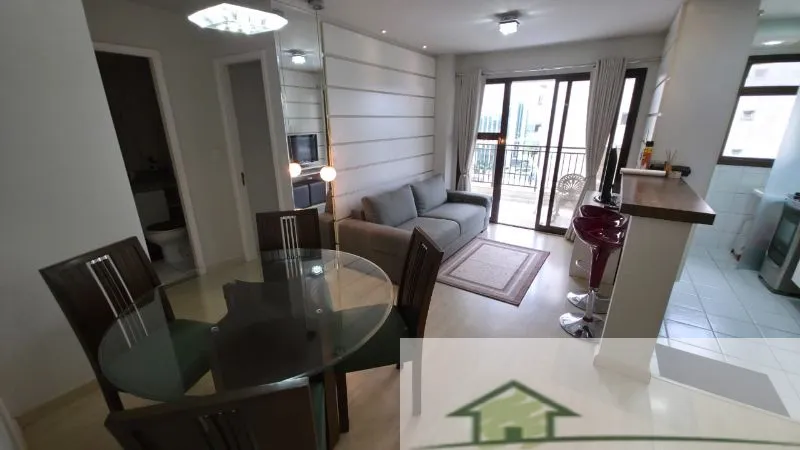 Departamento amueblado, 64 m², con espacio de home office