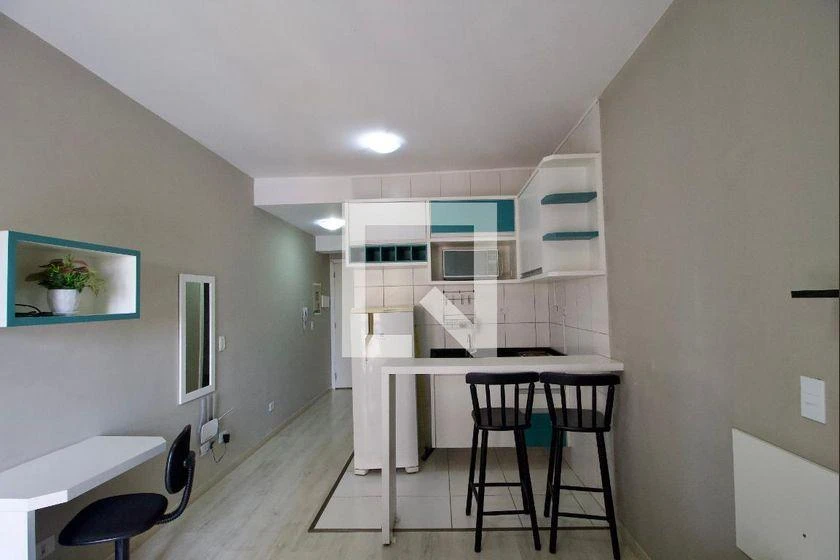 Furnished apartment, 25 m², with a grill on the balcony — photo 25