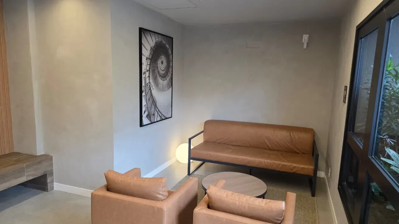 Home office in a 2-bedroom apartment, 56 m²