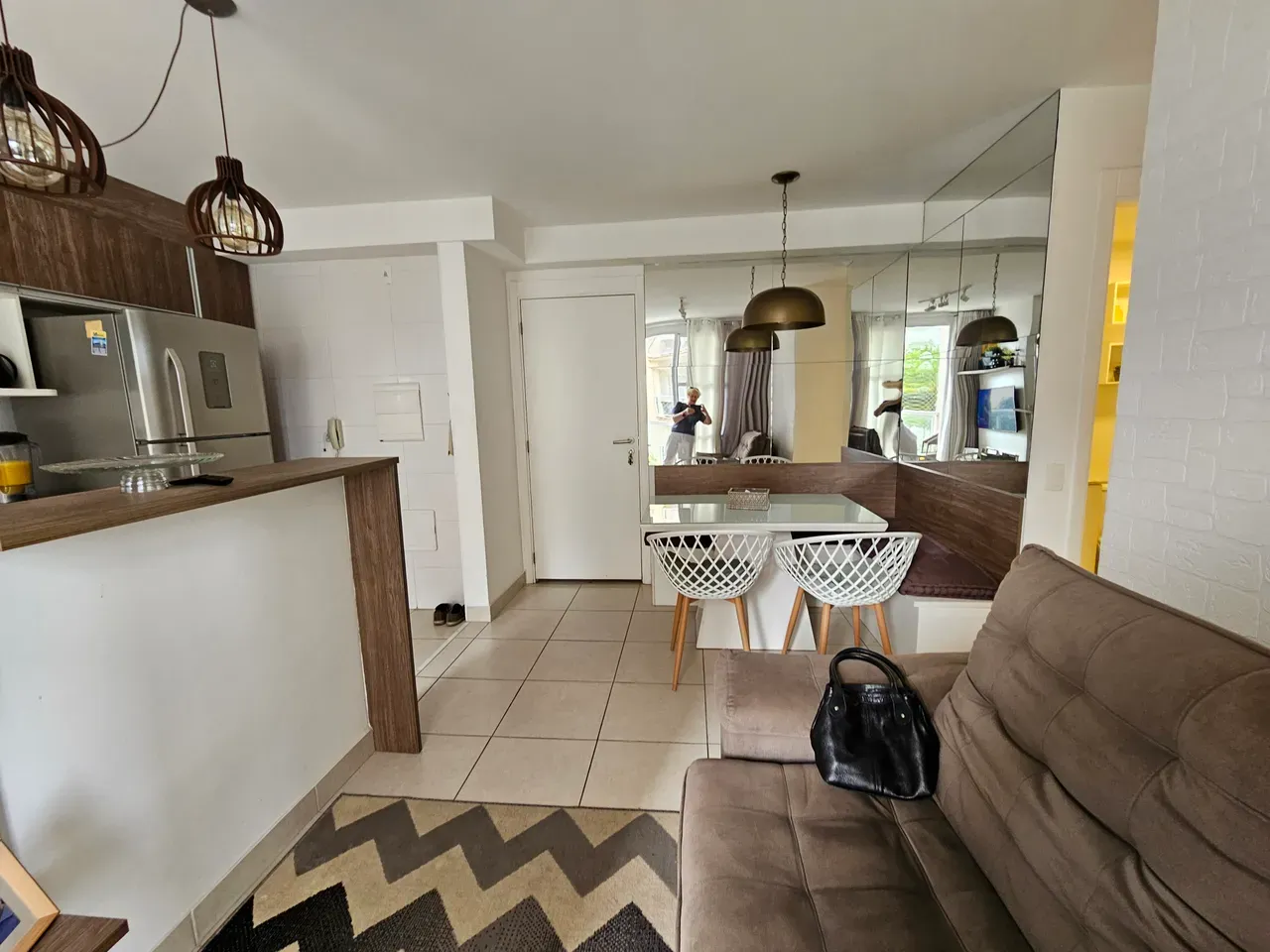 Furnished apartment, 59 m², with a washing machine — photo 12