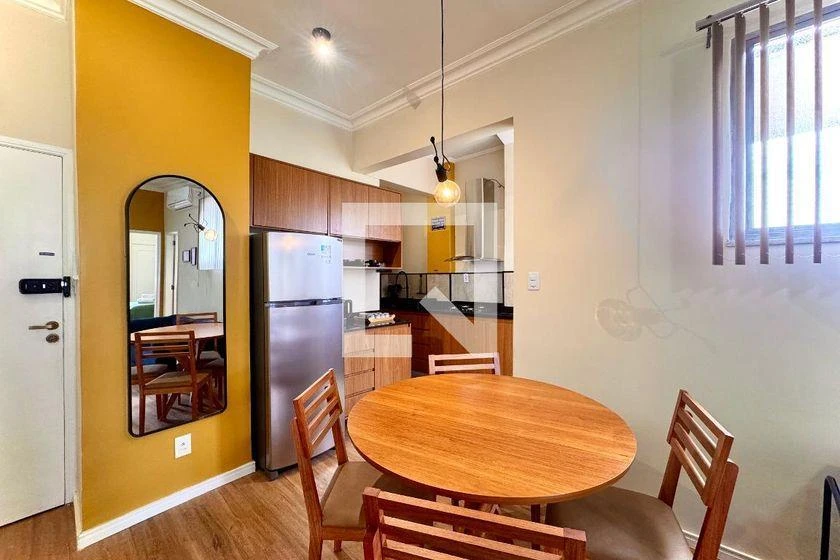 Mountain view in a one-bedroom apartment, 46 m² — photo 2