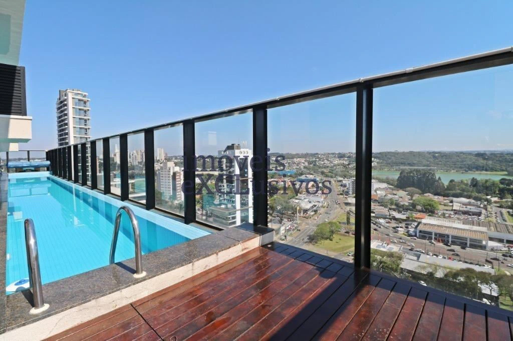 One-bedroom apartment with a private pool in Curitiba — photo 27
