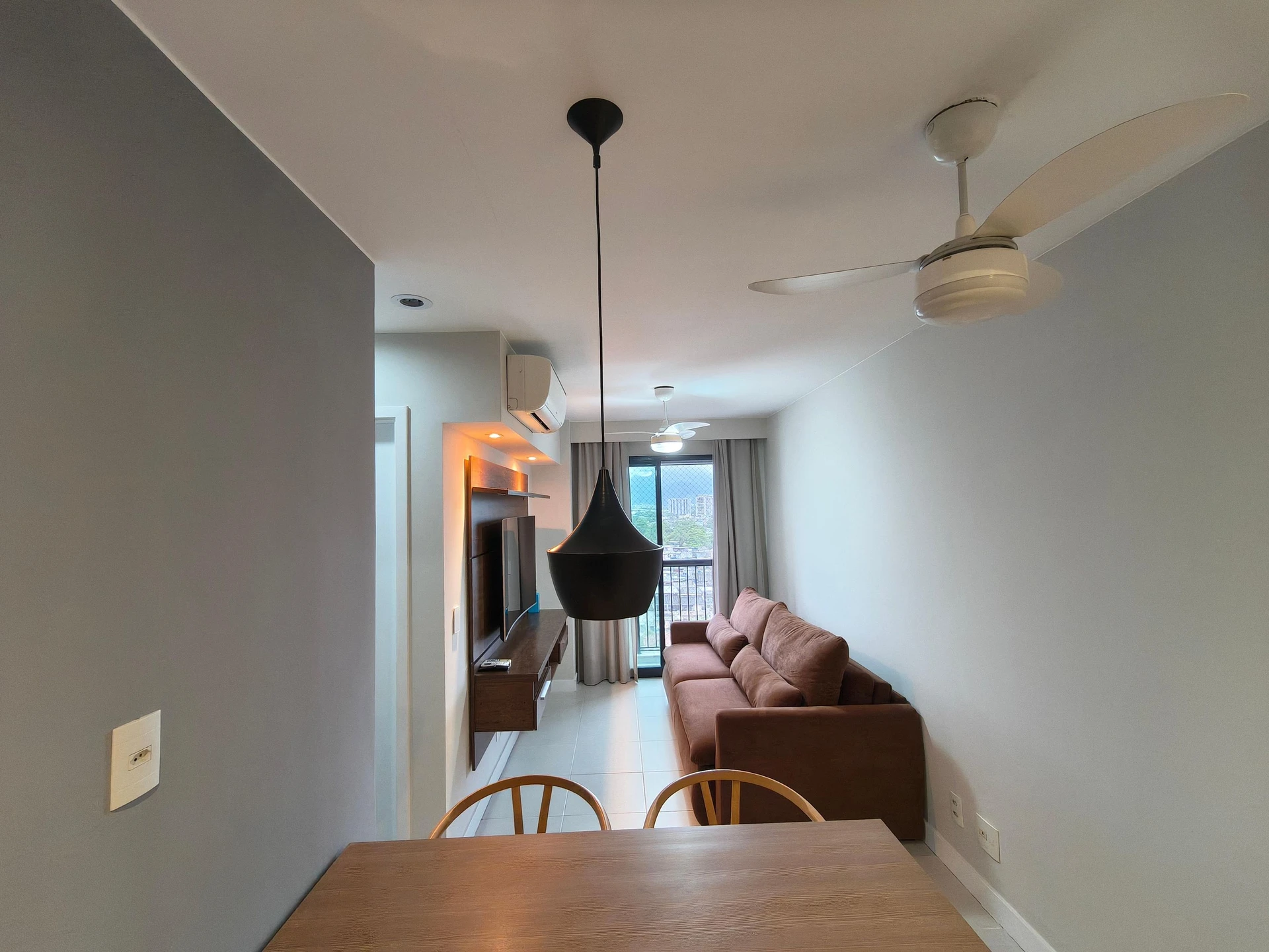 Furnished apartment, 36 m², with a washing machine — photo 16
