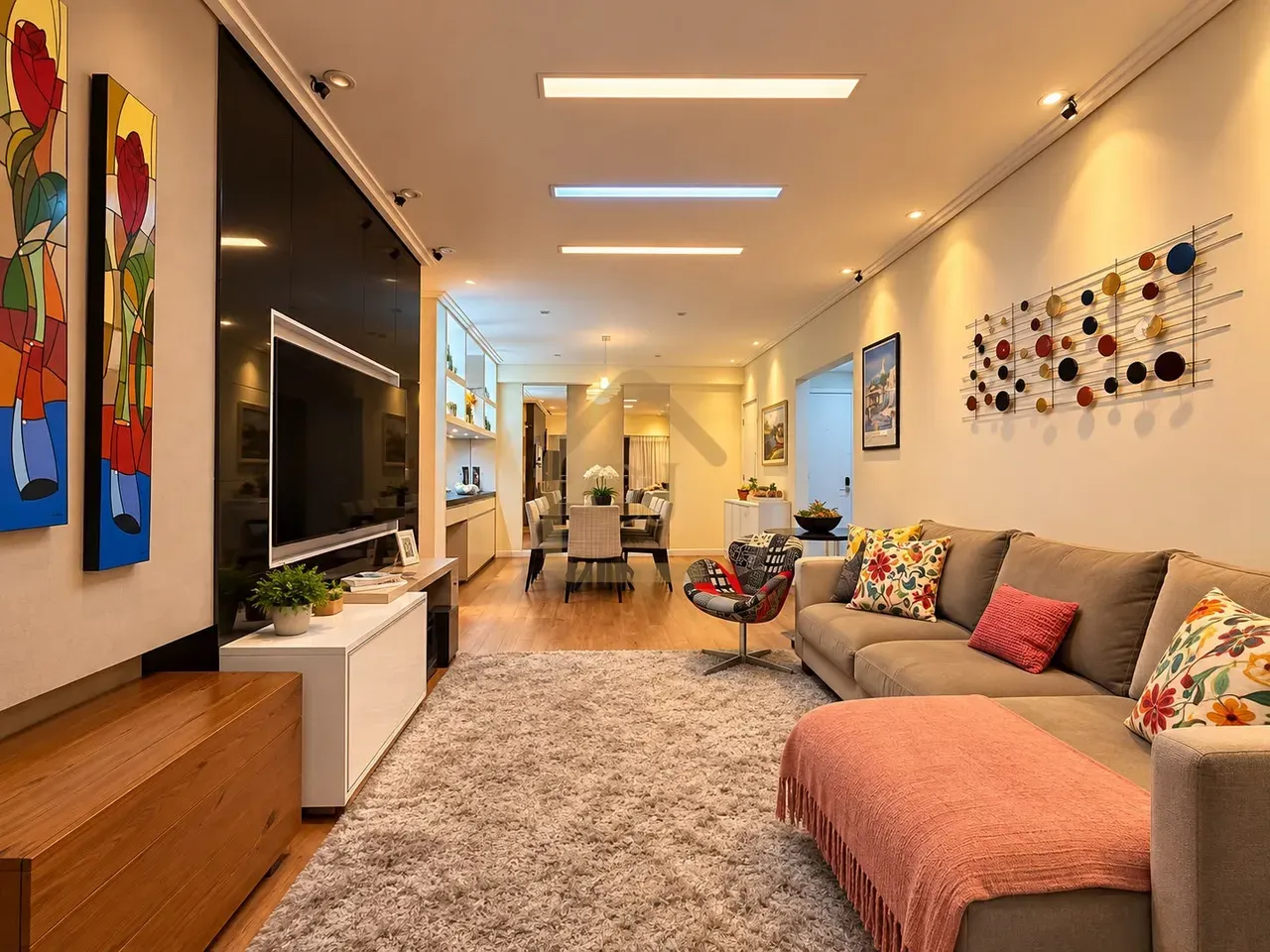 4-bedroom apartment in a building with a heated pool — photo 18