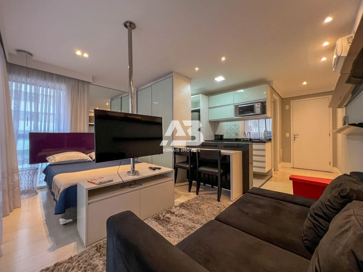 Furnished studio 33 m² with 1 bedroom and balcony