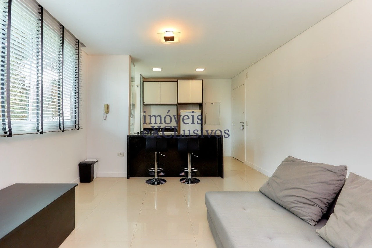 One-bedroom apartment with a private pool in Curitiba