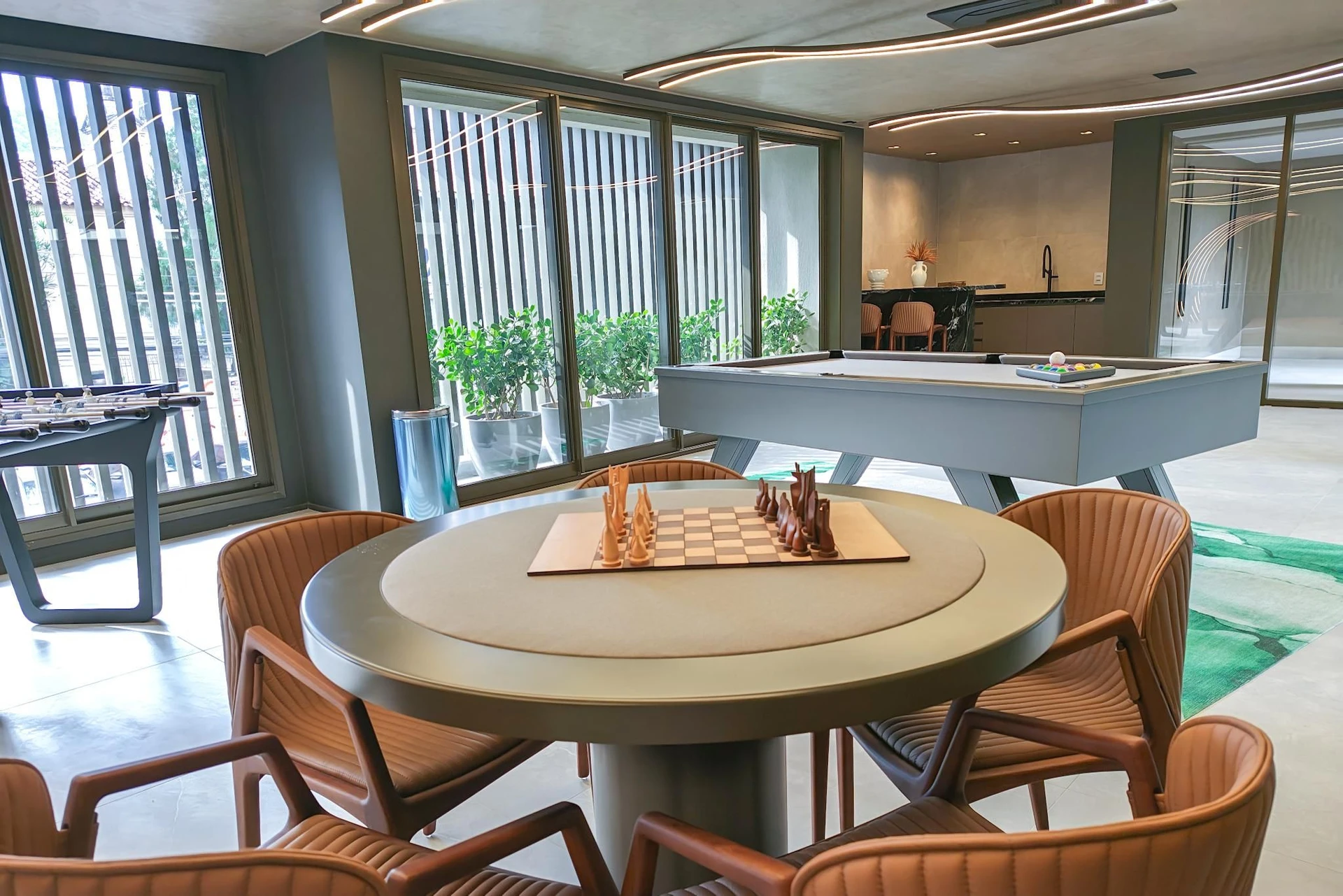 Apartment, 143 m², with a grill on the balcony — photo 52