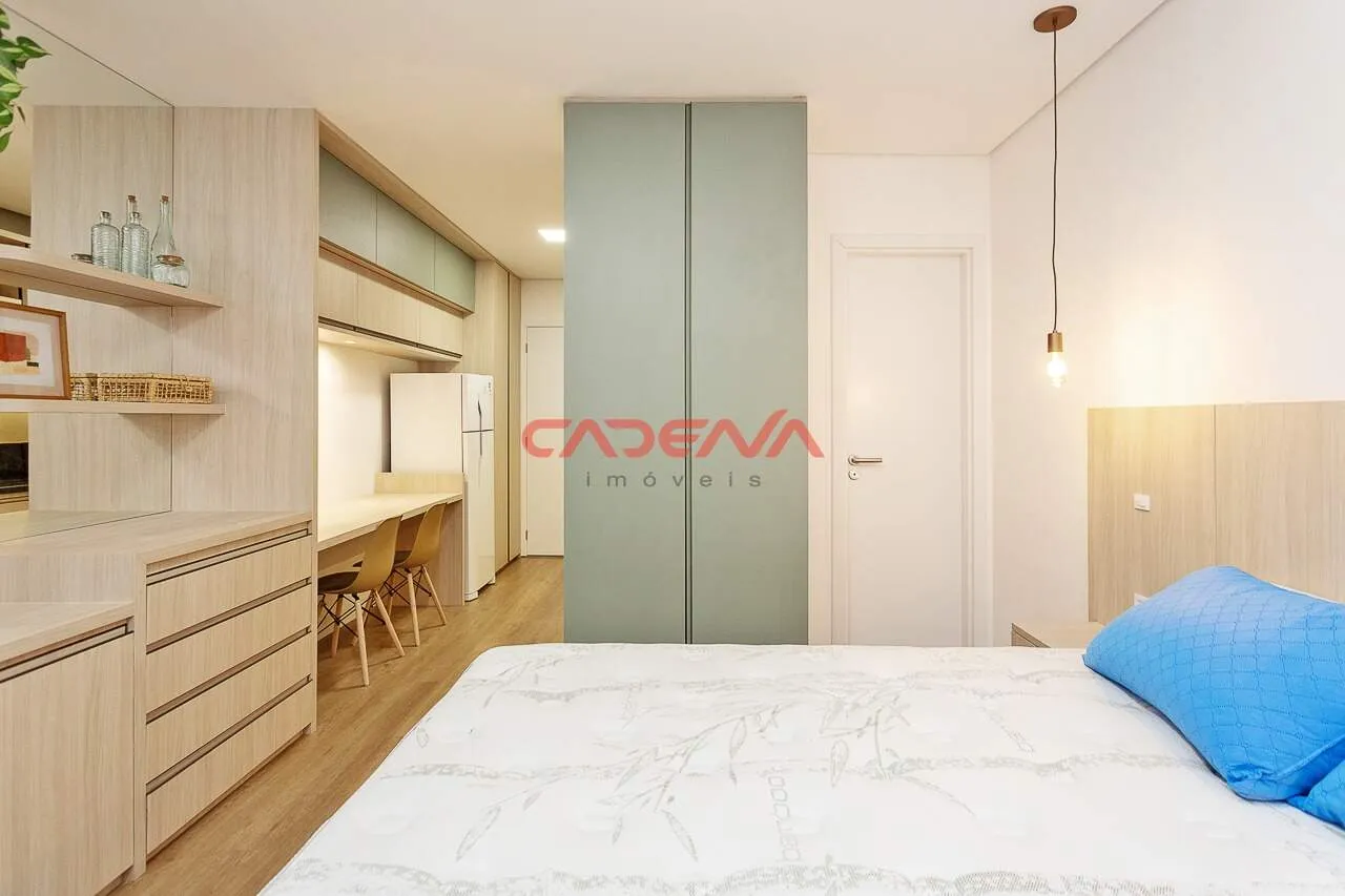 Furnished 37 m² studio with open-plan kitchen — photo 8