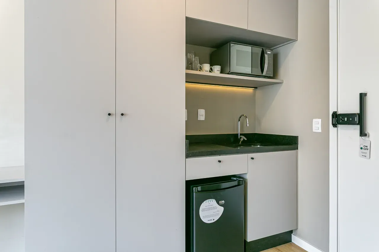 Apartamento mobiliado de 20 m² com 1 dormitório e jardim — photo 4