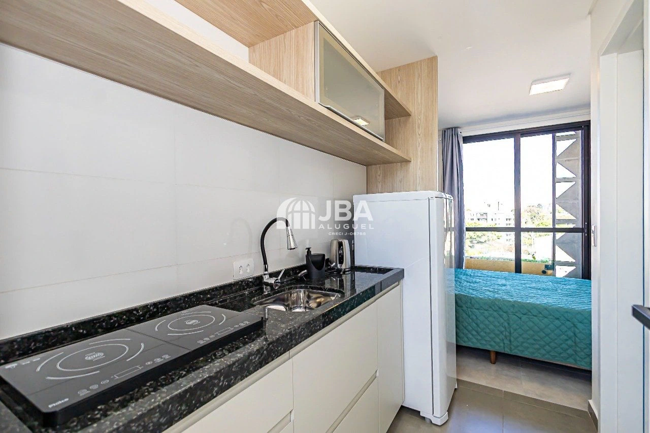 Furnished studio apartment 25 m² with compact cooktop