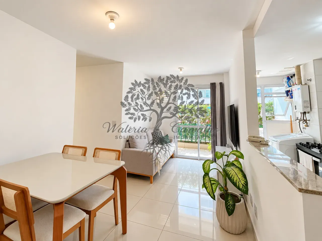Apartment on the 1st floor with a home office