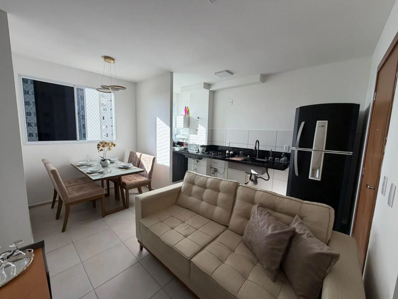 Furnished 2-bedroom apartment 44 m² on the 4th floor