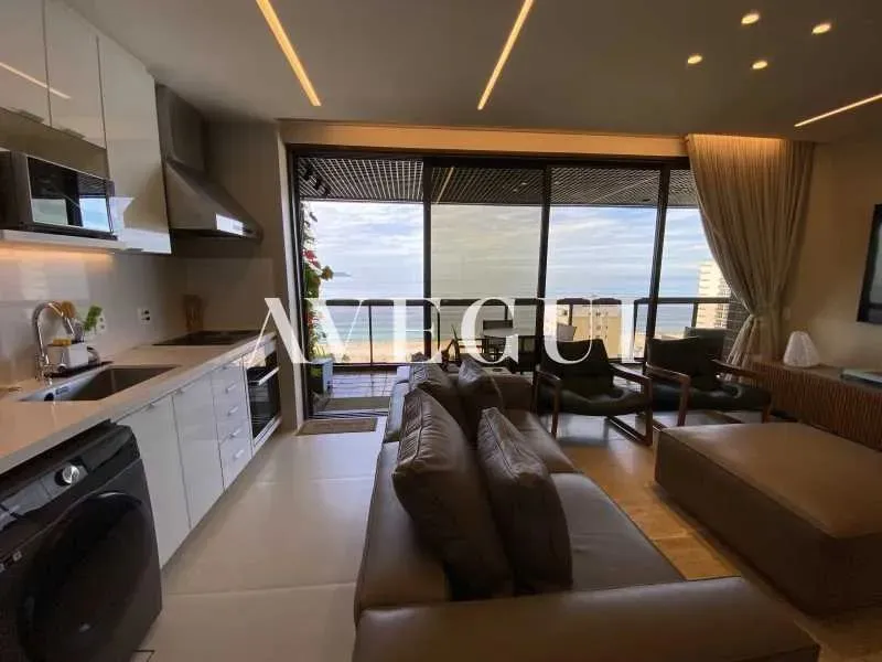 Furnished apartment with open-plan kitchen and views — photo 8