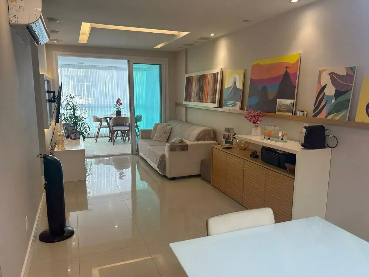 Furnished 93 m² apartment with 3 bedrooms and 1 parking — photo 8