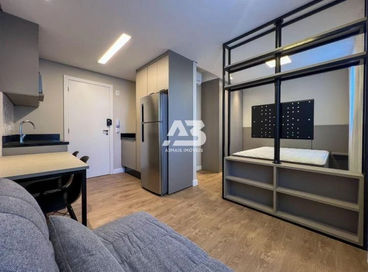 Furnished 26 m² studio with an open-plan kitchen — photo 6